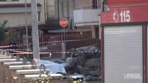 Guidonia, scontro tra aerei: i resti tra le case