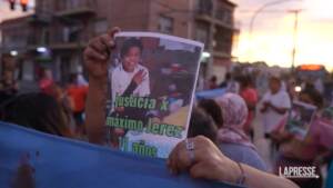 Bambino ucciso in Argentina, la disperazione della famiglia