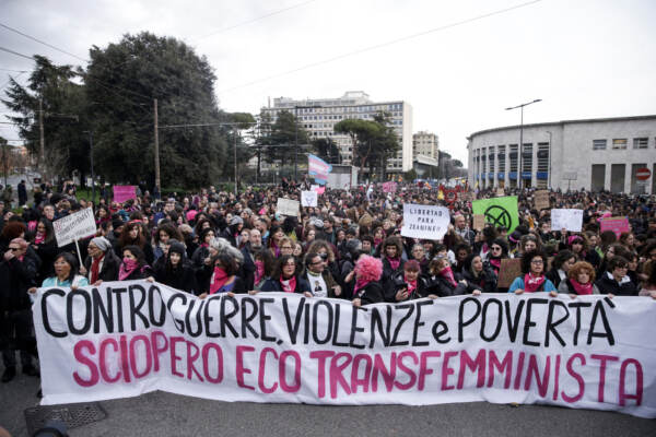 Giornata internazionale della donna - Manifestazione Non Una di Meno