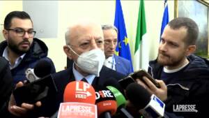 Sanità, De Luca: “Situazione drammatica, governo distratto”