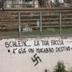 Svastica contro Elly Schlein a Viterbo