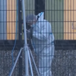 Amburgo, investigatori sulla scena del crimine