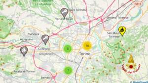 Maltempo, forte vento a Torino: decine di interventi