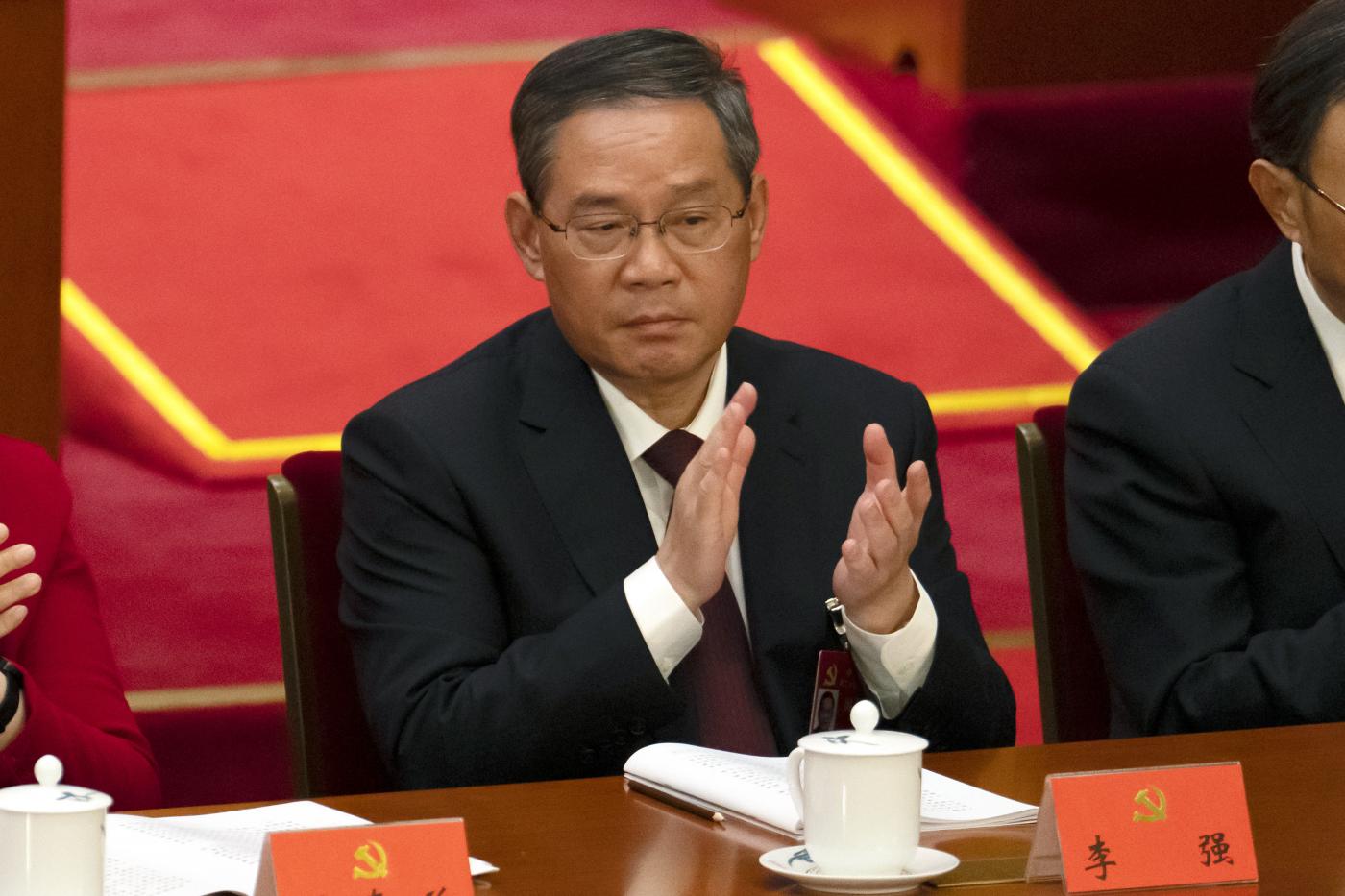 Cina, Li Qiang è il nuovo premier