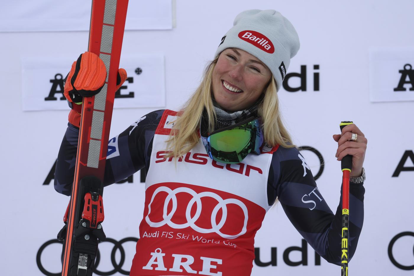 Sci, Shiffrin vince slalom Are: altro record, supera leggenda Stenmark