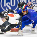 Doppia medaglia azzurra in staffette short track