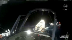 La SpaceX Crew 5 è tornata sulla Terra