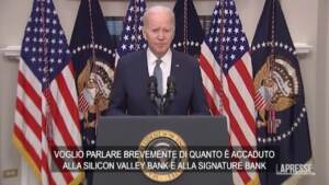 Silicon Valley Bank, Biden: “Il sistema bancario è sicuro”