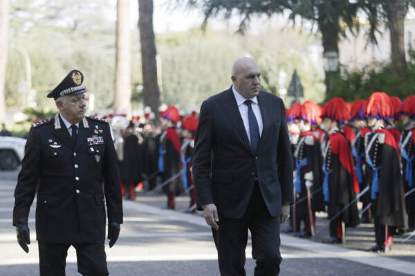Inaugurazione dell’anno accademico della scuola allievi ufficiali dei Carabinieri
