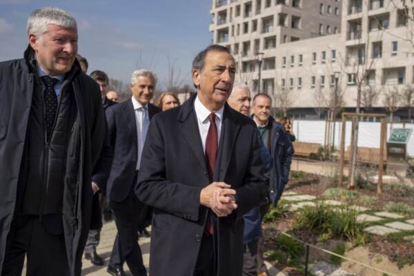 Inaugurazione del 'Parco 8 marzo' a Milano