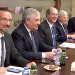 Medioriente, Tajani: “Italia impegnata per soluzione due popoli due Stati”