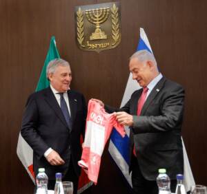 Israele, Tajani vede Netanyahu