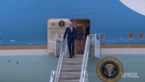 Usa, Biden arriva a Las Vegas