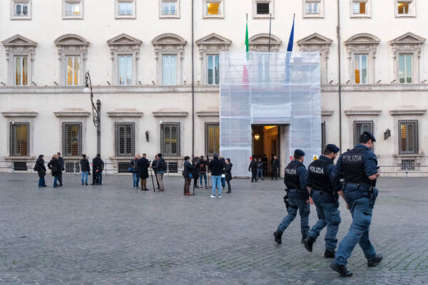 Roma, Incontro a Palazzo Chigi tra il Governo e capo gruppo della maggioranza