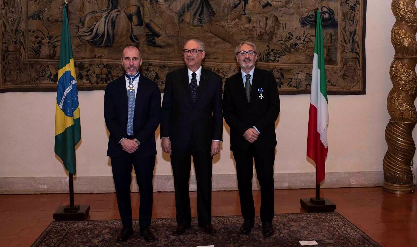 Tim, Labriola è commendatore Ordine do Rio Branco brasiliano Tim, Labriola è commendatore Ordine do Rio Branco brasiliano