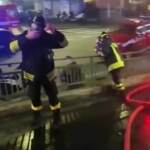 Genova, incendio in autorimessa: evacuato condominio