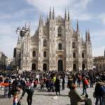 Due caccia in volo su cieli Milano ma è un’esercitazione