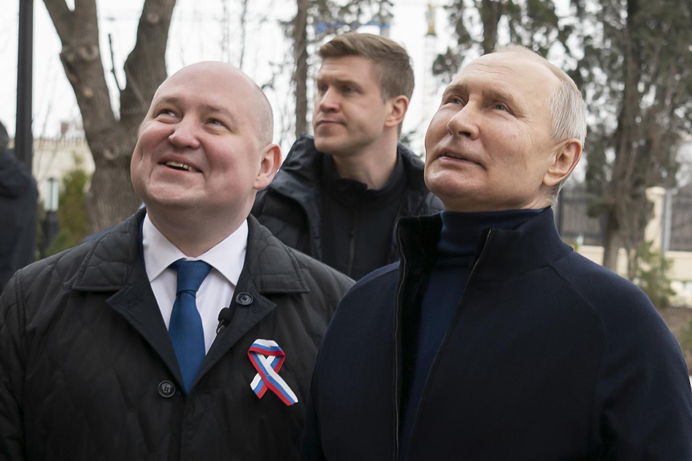 Putin in Crimea per anniversario annessione