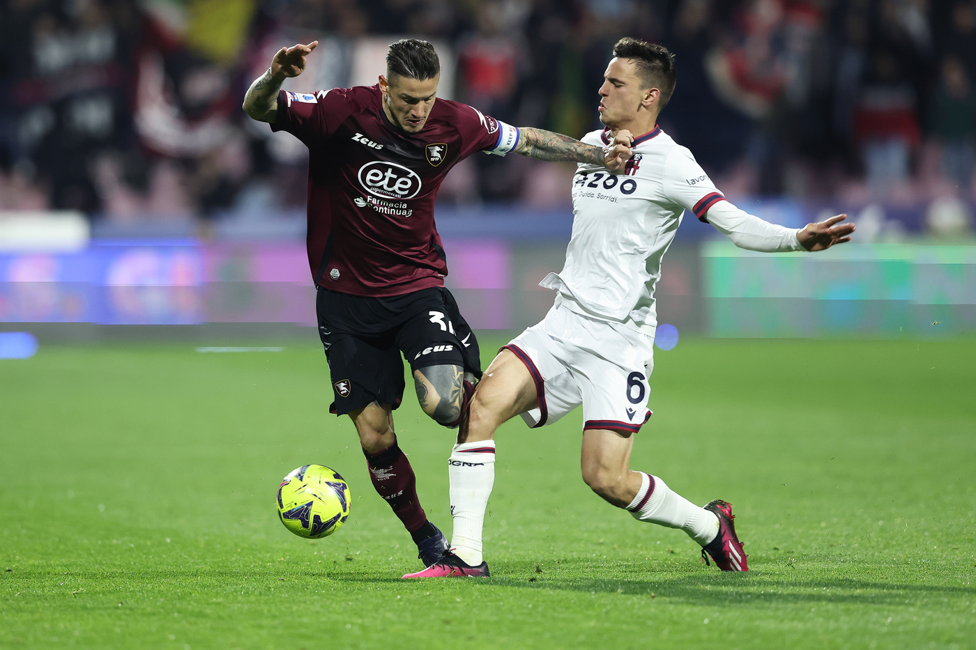 Salernitana-Bologna 2-2, passo salvezza per i granata