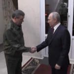La visita di Putin al centro di comando di Rostov sul Don