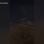 California, misteriose scie di luce nell’area di Sacramento