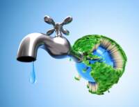 GLOBAL WATER SHORTAGE, CONCEPTUAL ARTWORK