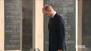 Polonia, Principe William omaggia la Tomba del Milite Ignoto