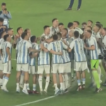 Argentina, la Nazionale torna in campo e festeggia ancora il Mondiale