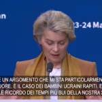 Ucraina, von der Leyen: “Presto conferenza su bambini rapiti da russi”