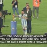 Argentina, Messi ai tifosi: “Grazie per l’affetto, godiamoci il Mondiale”