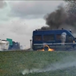 Francia, violenti scontri al bacino idrico di Sainte-Soline