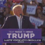 Usa, Trump ai fan: “Rileggetemi e sarete vendicati”