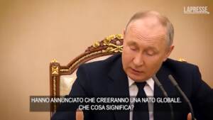 Russia, Putin: “Nato globale come asse fascista degli anni ’30”