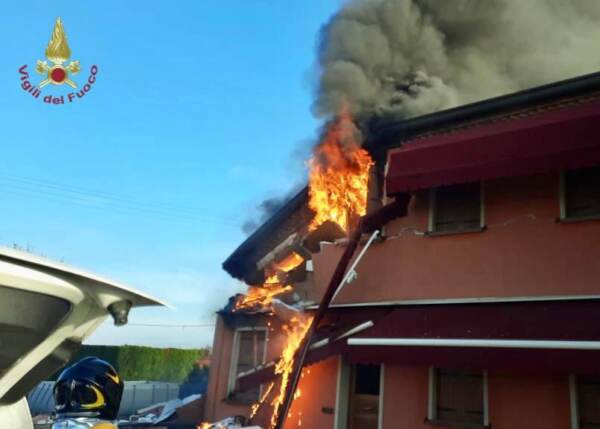 Padova, morta donna in incendio in casa