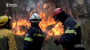 Incendi in Spagna, 1500 evacuati nella provincia di Castellón