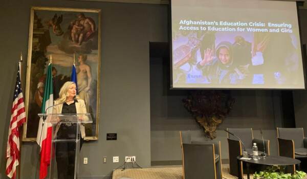 Washington, evento in Ambasciata Italia su istruzione donne Afghanistan