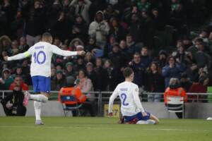 With Mbappé quiet, Pavard earns France 1-0 win at Ireland