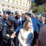 Aeronautica, Meloni su un F35 in Piazza del Popolo