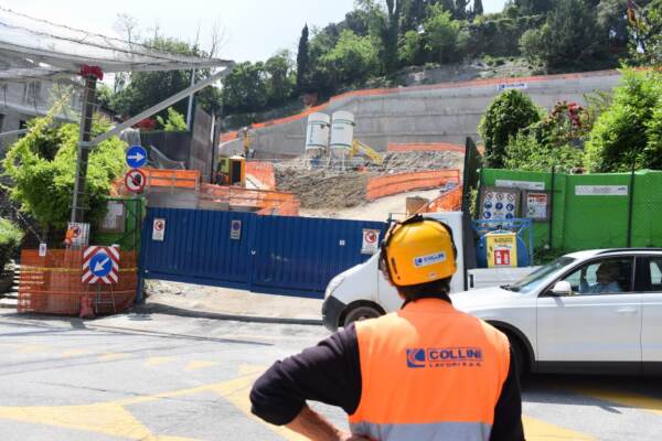 Cantiere della Fara, dove sorgerà un parcheggio