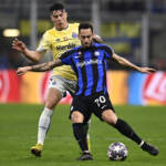 Inter, distrazione coscia destra per Calhanoglu