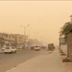 Iraq, tempesta di sabbia su Baghdad