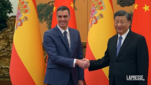 Spagna-Cina, Sanchez incontra Xi Jinping a Pechino