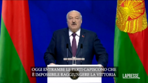 Lukashenko chiede tregua: “Se Russia sente rischio collasso userà armi più terribili”