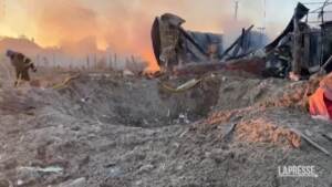 Ucraina, attacco russo su Zaporizhzhia: danni a strutture civili