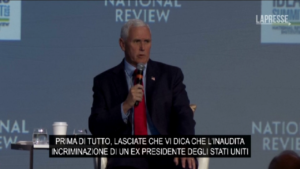 Mike Pence: “Incriminazione di Donald Trump è un oltraggio”