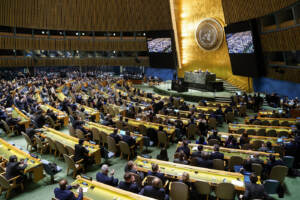 Riunione del Consiglio di Sicurezza delle Nazioni Unite