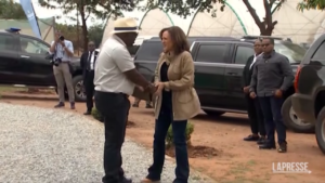 Kamala Harris in Zambia