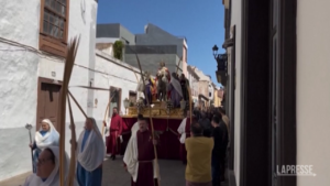 Spagna, a Tenerife la tradizionale processione per la Domenica delle Palme