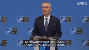 Nato, Stoltenberg: “Domani Finlandia nuovo membro dell’Alleanza”