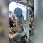 Migranti, salvate 32 persone a Lampione: le immagini dei soccorsi in elicottero